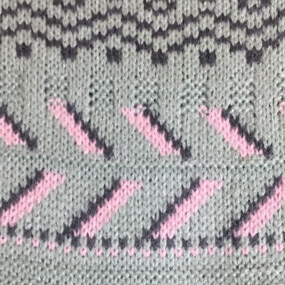 PINK ROSE Aztec Southwest Design Long Line Open Front Cardigan with Long Sleeves - Picture 13 of 16